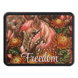 Personligen Chrysanthemums Blommigt  för Autumn Ho Dragkroksskydd