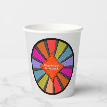 Personligen Circus Big Top, kort Färgad