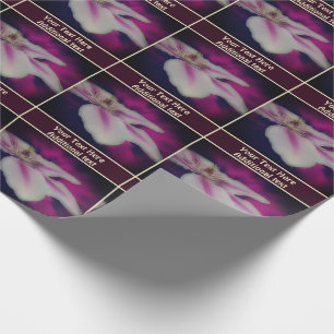 Personligen Clematis Flower Petals Presentpapper