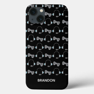 Personligen Coola Gamer Gaming Mönster Black