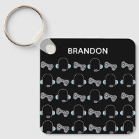 Personligen Coola Gamer Gaming Mönster Black