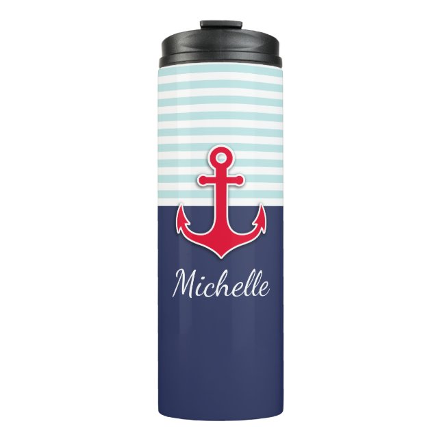 Personligen coola Nautical Navy Blue Design (Framsida)