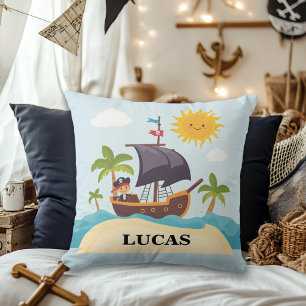 Personligen Cushion för Frakten för barn Cute Pira Kudde
