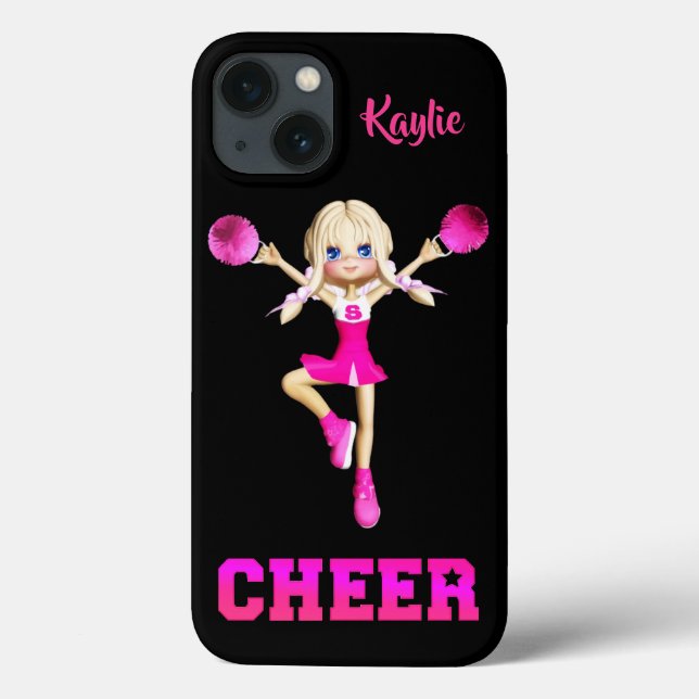 Personligen Cute Blonde CheerLedare (Baksida)