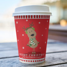 Personligen Cute jul Reindeer Kids Winter
