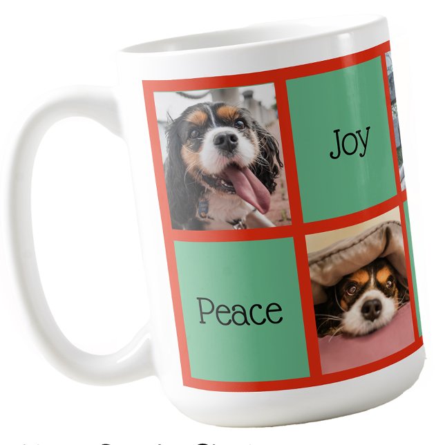 Personligen Cute Roligt Photo Gift for Hund Mamma  Kaffemugg (Skapare uppladdad)