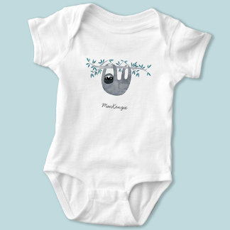 Personligen Cute Sloth T Shirt