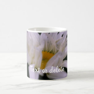 Personligen daisy blomma kaffemugg