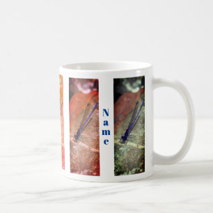 Personligen Damselfly Dragonfly Nature Kaffemugg