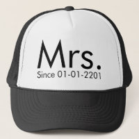 Personligen daterar Fru Ny giftabrudhatt