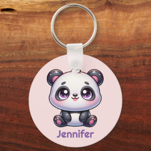 Personligen Design för den beundransvärda Kawaii P Nyckelring