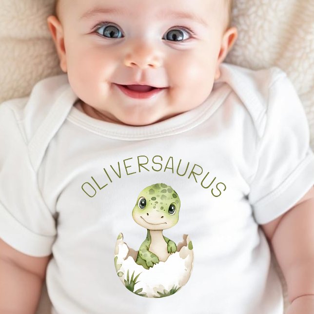 Personligen Dinosaur Dino Babysaurus T Shirt (Skapare uppladdad)