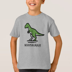 Personligen Dinosaur Namn T Shirt