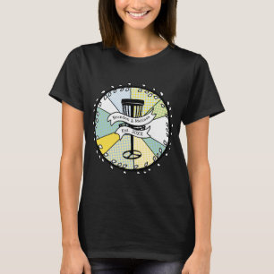 Personligen Disk Golf par fastställt datum T Shirt