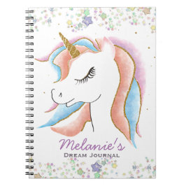Personligen Dream Journal Anteckningsbok