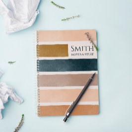 Personligen Earthy Modern Watercolor Rand