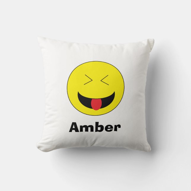 Personligen Emoji kudder Kudde (Framsida)