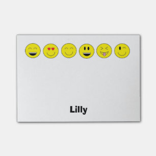 Personligen Emojis noterar Post-it Block