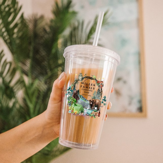 Personligen Family Reunion Camping Road Resa Take Away Mugg (Skapare uppladdad)