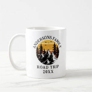 Personligen Family Reunion Road Resa Mountain Kaffemugg