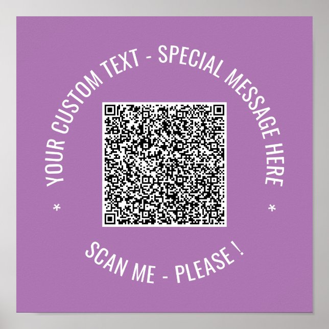 Personligen Färg för textgenomsökningsinformation  Poster (Framsidan)