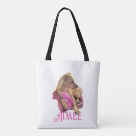 Personligen "Fave Hundar Shopping Tote" Tygkasse