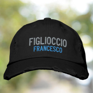 Personligen Figlioccio (gudon) Broderad Keps