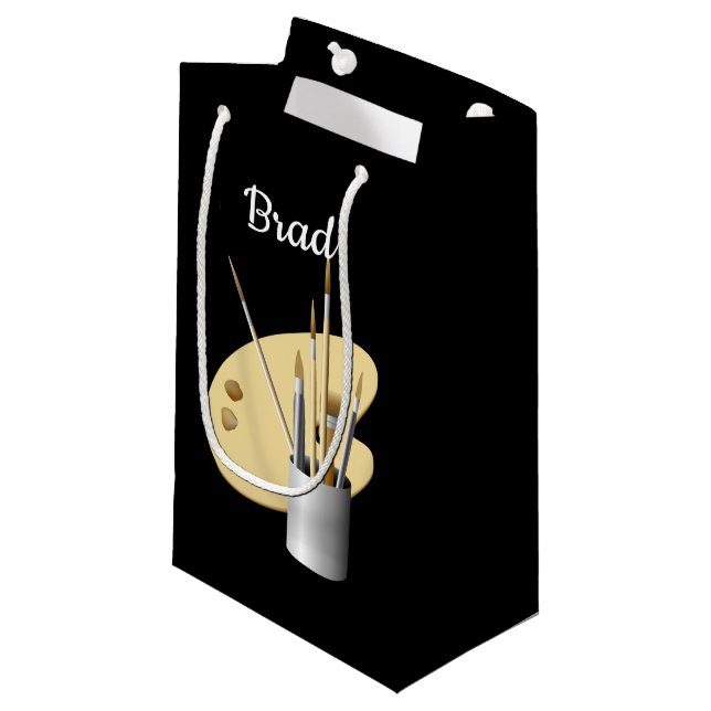 Personligen Fine Art Artist Palette och Penshs (Framsidan Vinklad)