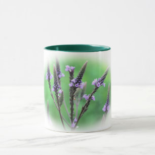 Personligen Flower med Lolly Vervain Flower Mugg