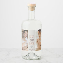 Personligen Food & Beverage Label med bästa Pappa 