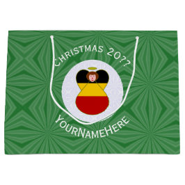 Personligen för den tyska juljuljulen, Flagga