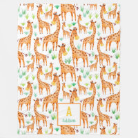 Personligen för den vackra vattenfärgen Giraffe An