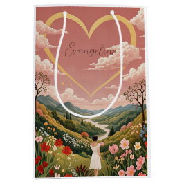 Personligen för en flickas Heartfilt Gaze