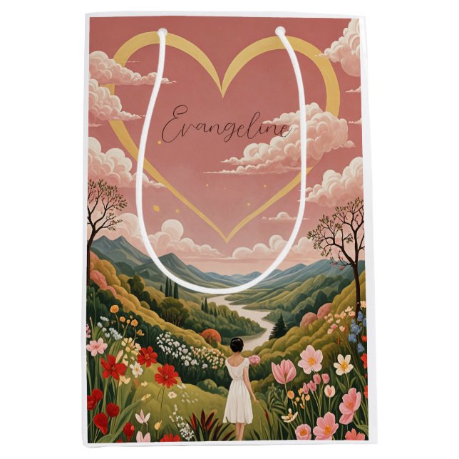 Personligen för en flickas Heartfilt Gaze (Framsidan)