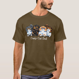 Personligen för exotiska fjortor-katter t-shirt