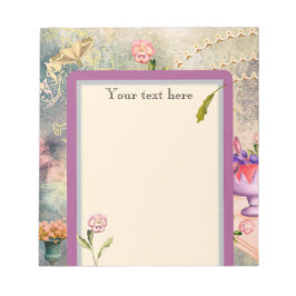 Personligen för Månader och paneler Romantic Anteckningsblock