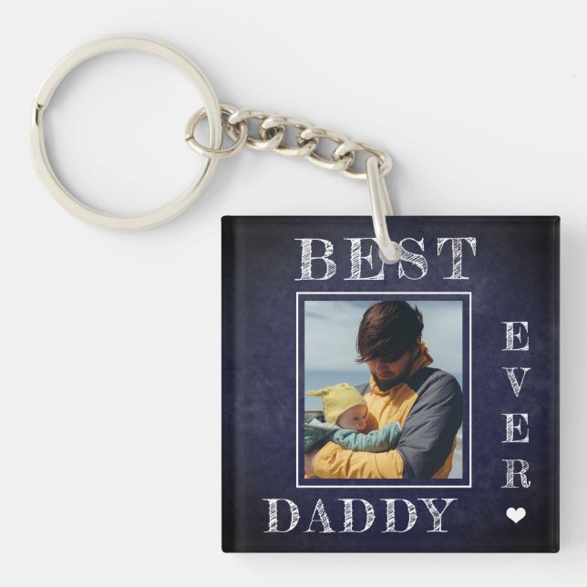 Personligen för nytt foto på pappa First Fars dag (Framsidan)