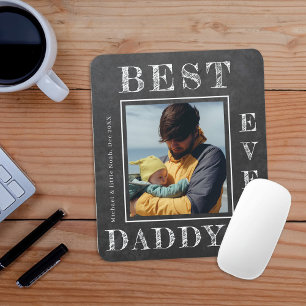 Personligen för nytt foto på pappa First Fars dag Musmatta
