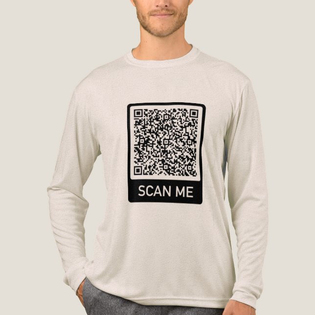 Personligen för QR-kodsökning fungerar inte T Shirt (Framsida)