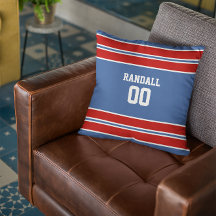 Personligen för royal Blue, Red & White Football T