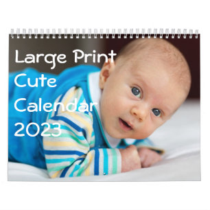 Personligen för stort tryck Calendars 2014 Kalender