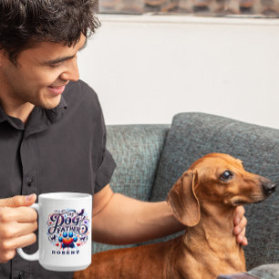Personligen för temat Hund Kaffemugg