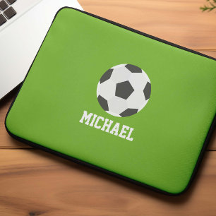 Personligen Fotboll Laptop Fodral