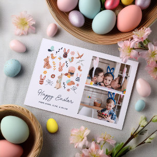 Personligen Foto för påsk Critters Helg Vykort