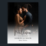 Personligen Foto Poster par babyskor<br><div class="desc">Det poster designat att snart bli föräldrar att fira din lilla födelse med anpassadets foto. Anpassa den med din egen text och bild, skapar den som en omhuldad keepy för din speciella dag. Med enkla redigeringsalternativ kan du skapa en unik och meningsfull design som återspeglar stil och upphetsning. Vår poster...</div>