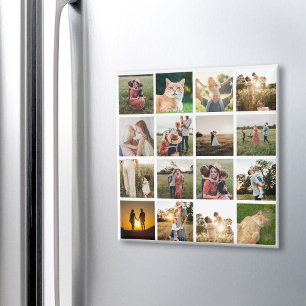 Personligen Fotokollage Magnet