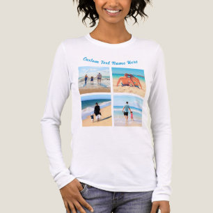 Personligen Fotokollage och Anpassningsbar T Shirt