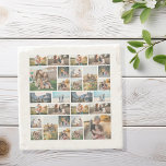 Personligen Fotokollage Stenunderlägg<br><div class="desc">Skapa din egen Personlig Underlägg fotokollage Stone</div>