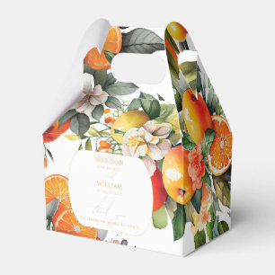 Personligen Fruit Bröllop, sommarfrukten Orange Ta Presentaskar