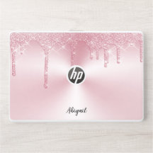 Personligen Glitter Rosa Dripping Gnistra